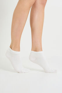 Lot de 2 paires de socquettes femme