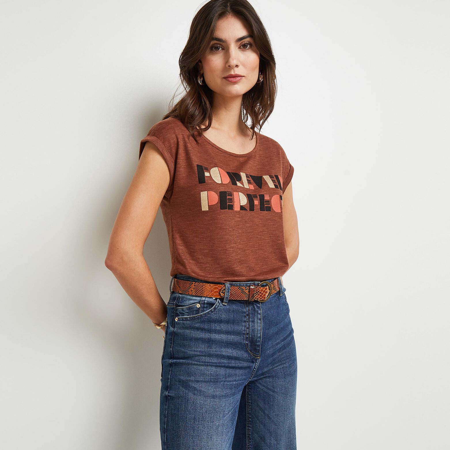 Tshirt message femme