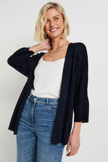 Gilet ajouré femme