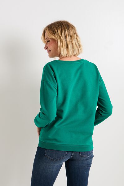 Sweat col rond femme