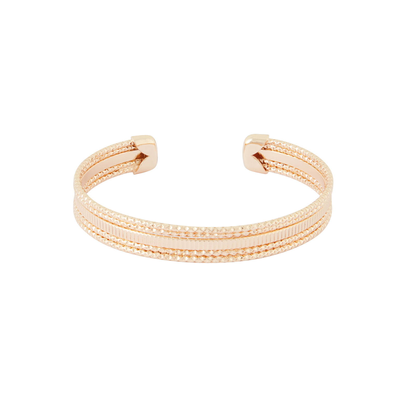 Bracelet jonc strié