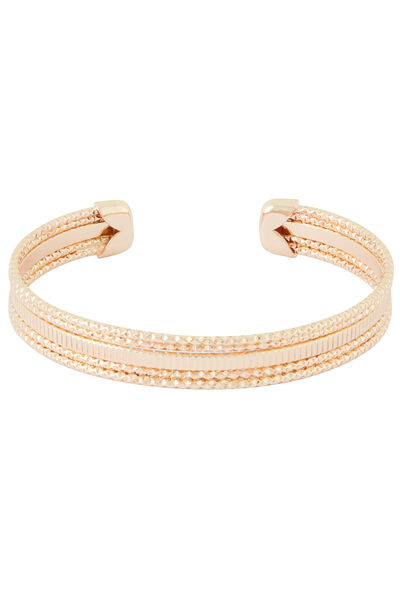 Bracelet jonc strié