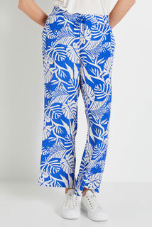 Pantalon fluide imprimé femme
