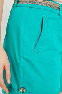 Short à revers femme