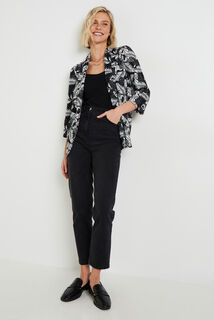 Veste blazer imprimé femme