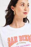 Tshirt print femme