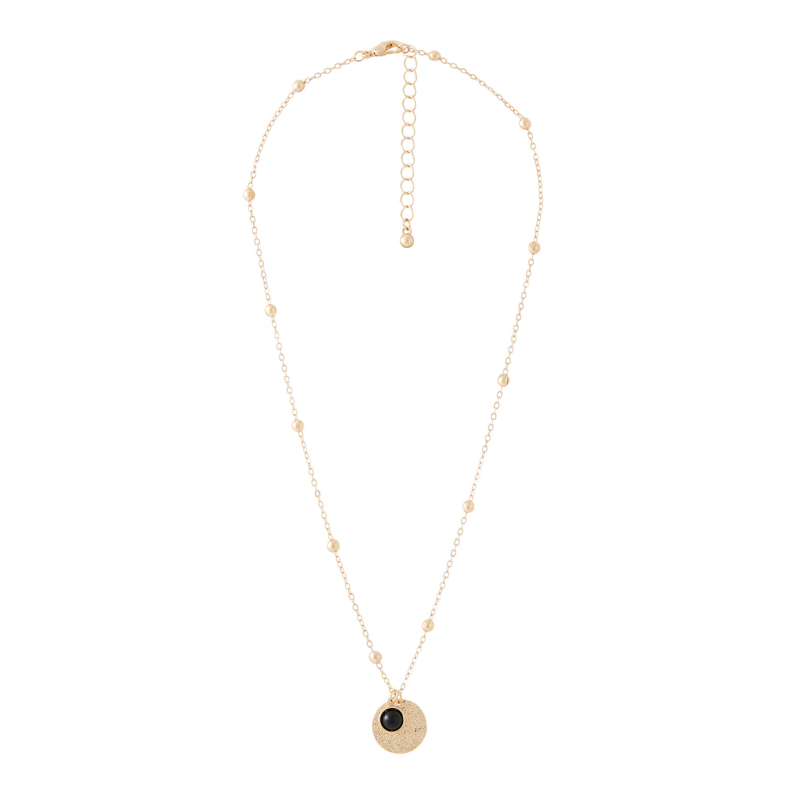 Collier pendentif rond 