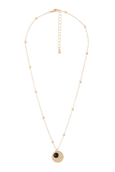 Collier pendentif rond 
