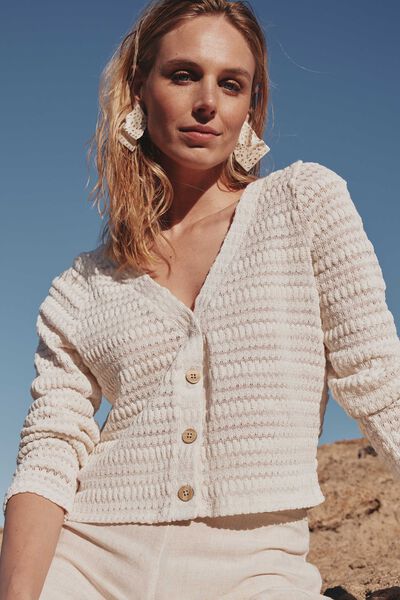 Gilet en maille femme