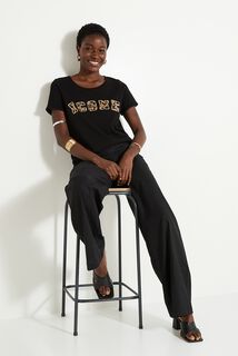 T-shirt col rond femme