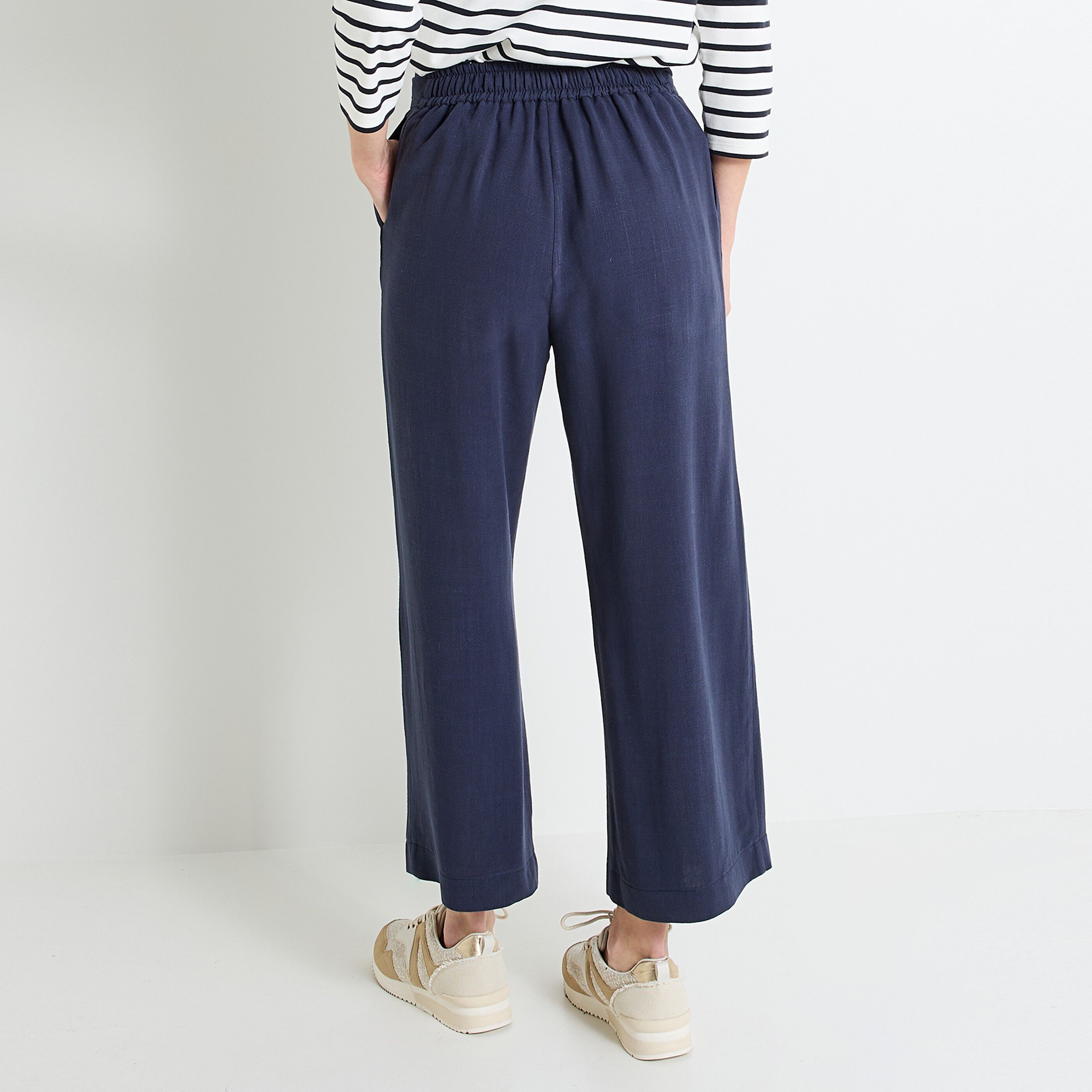 Pantalon ample femme
