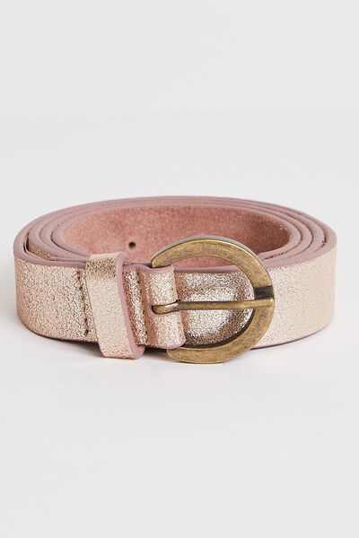 Ceinture cuir femme
