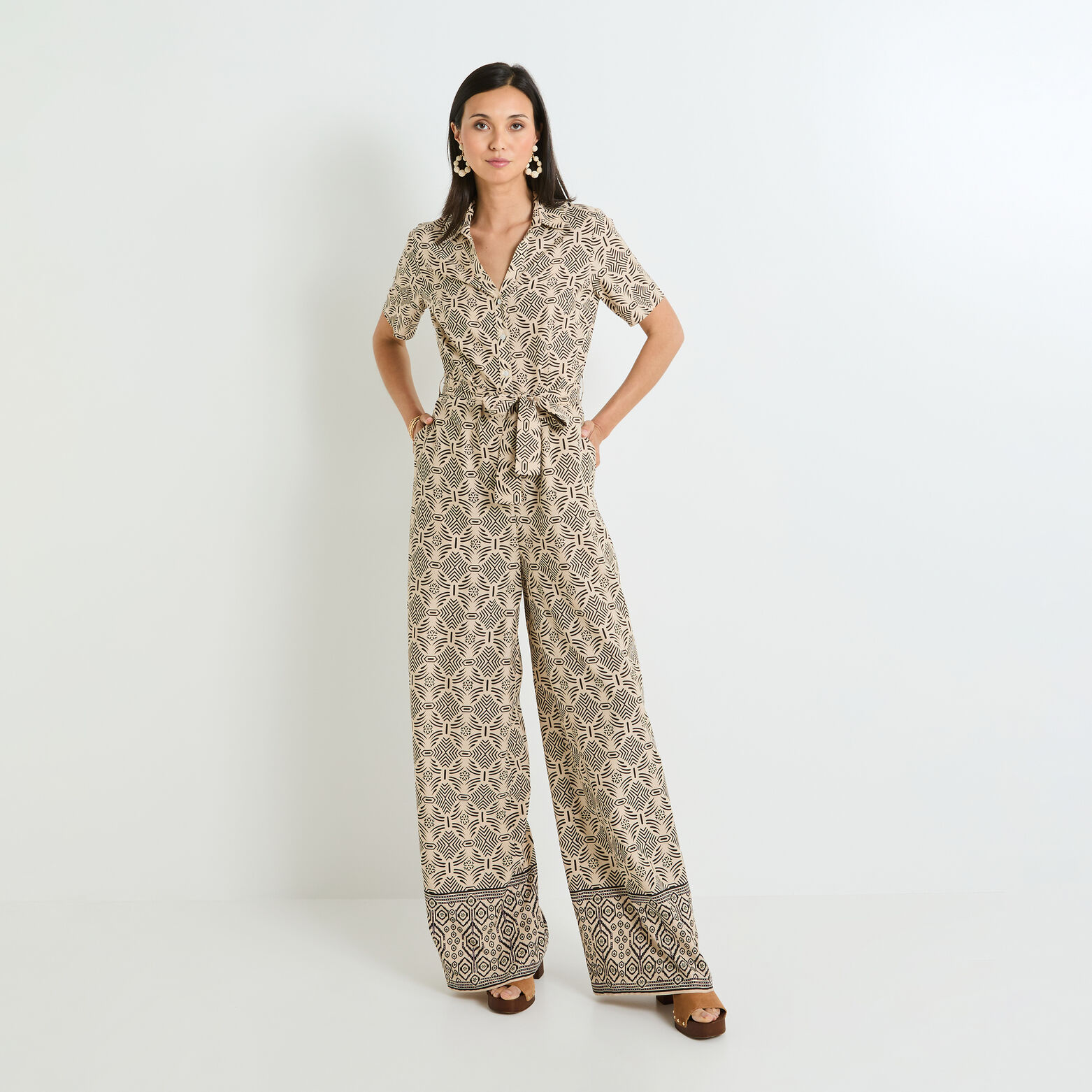 Combinaison imprimée femme