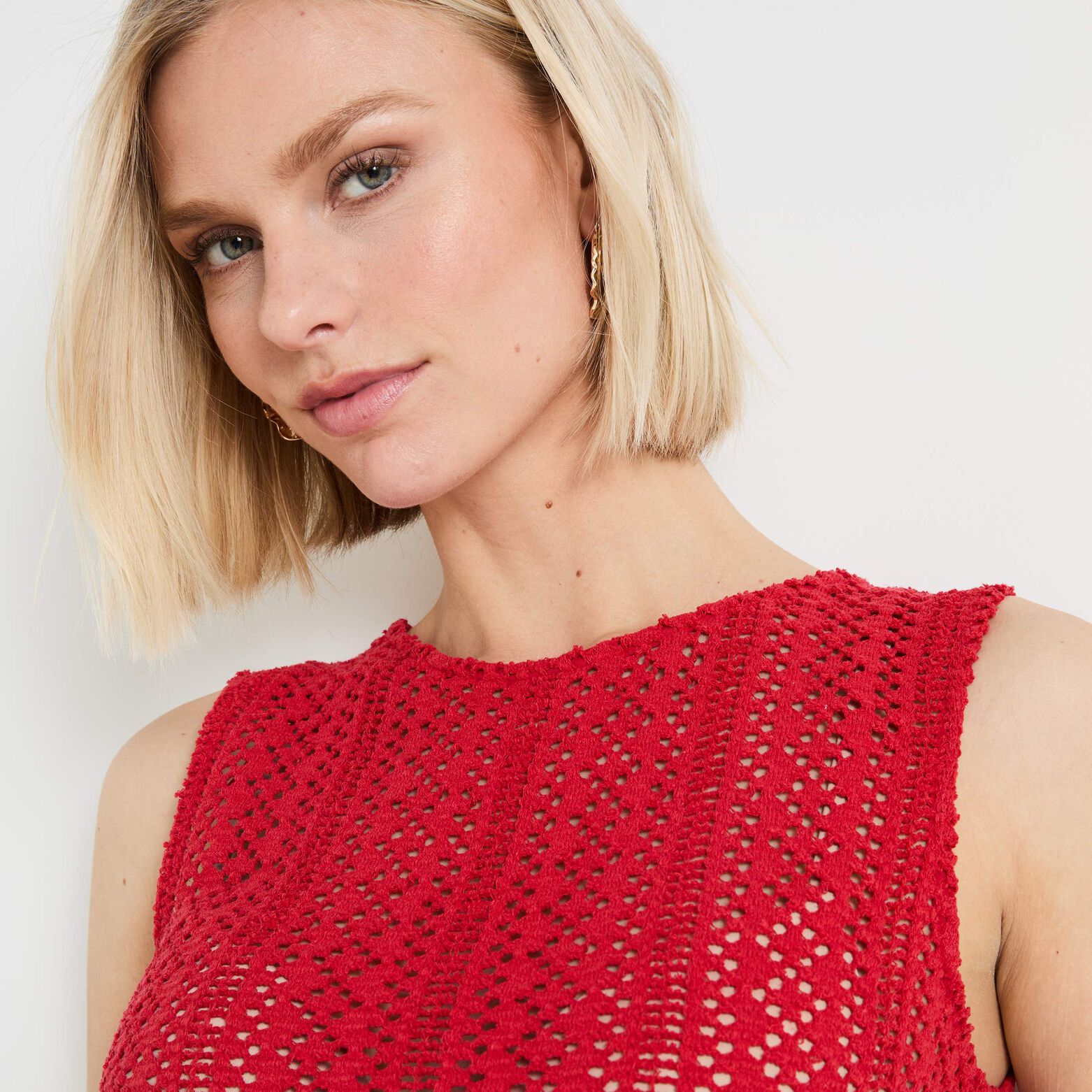 Débardeur crochet femme