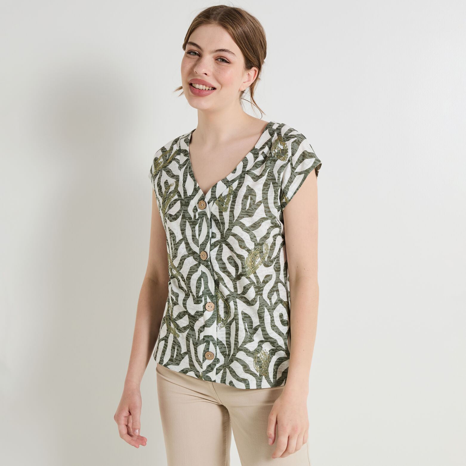 Tshirt imprimé femme