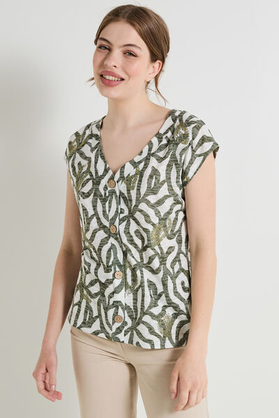 Tshirt imprimé femme