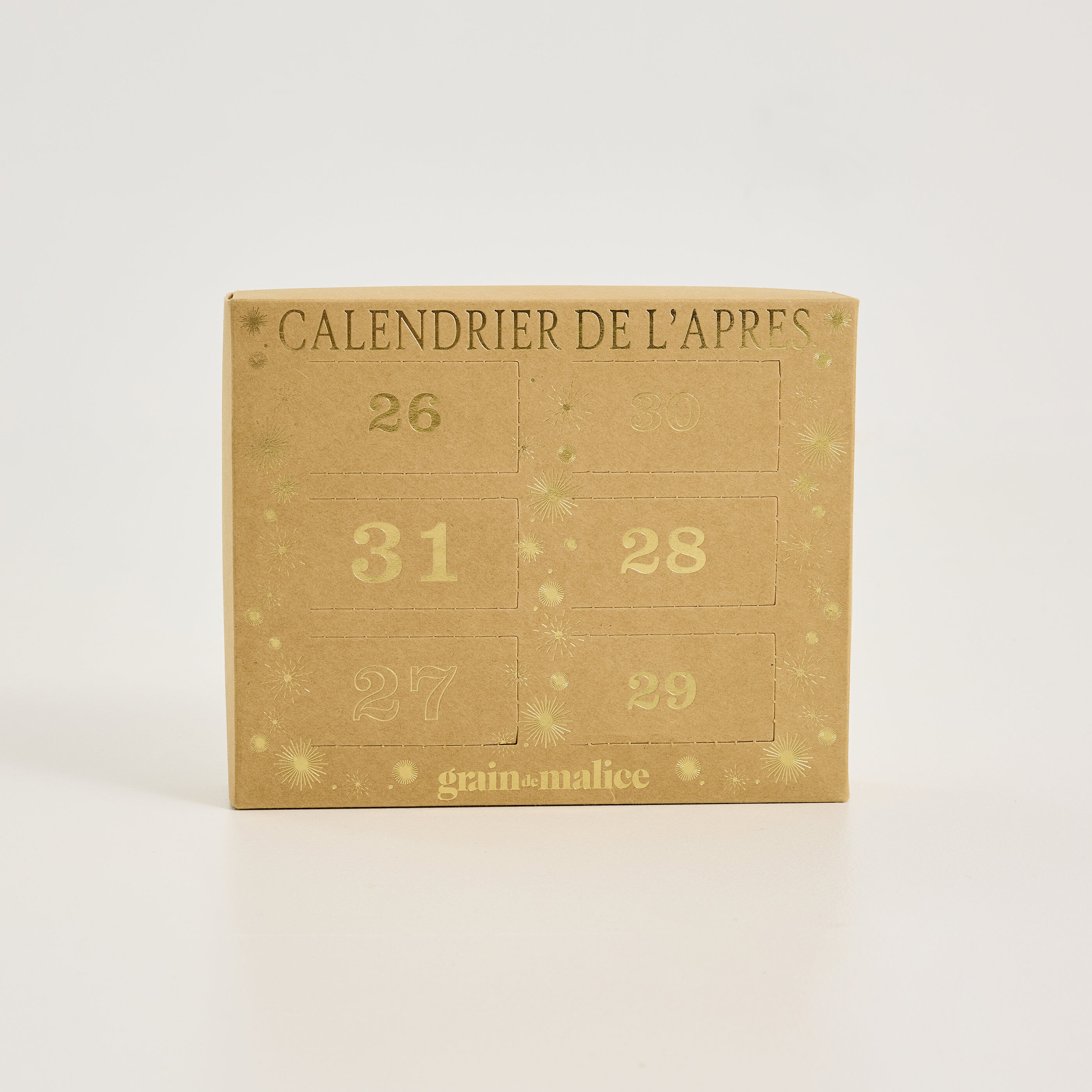 Calendrier de l'apr&egrave;s chaussettes femme