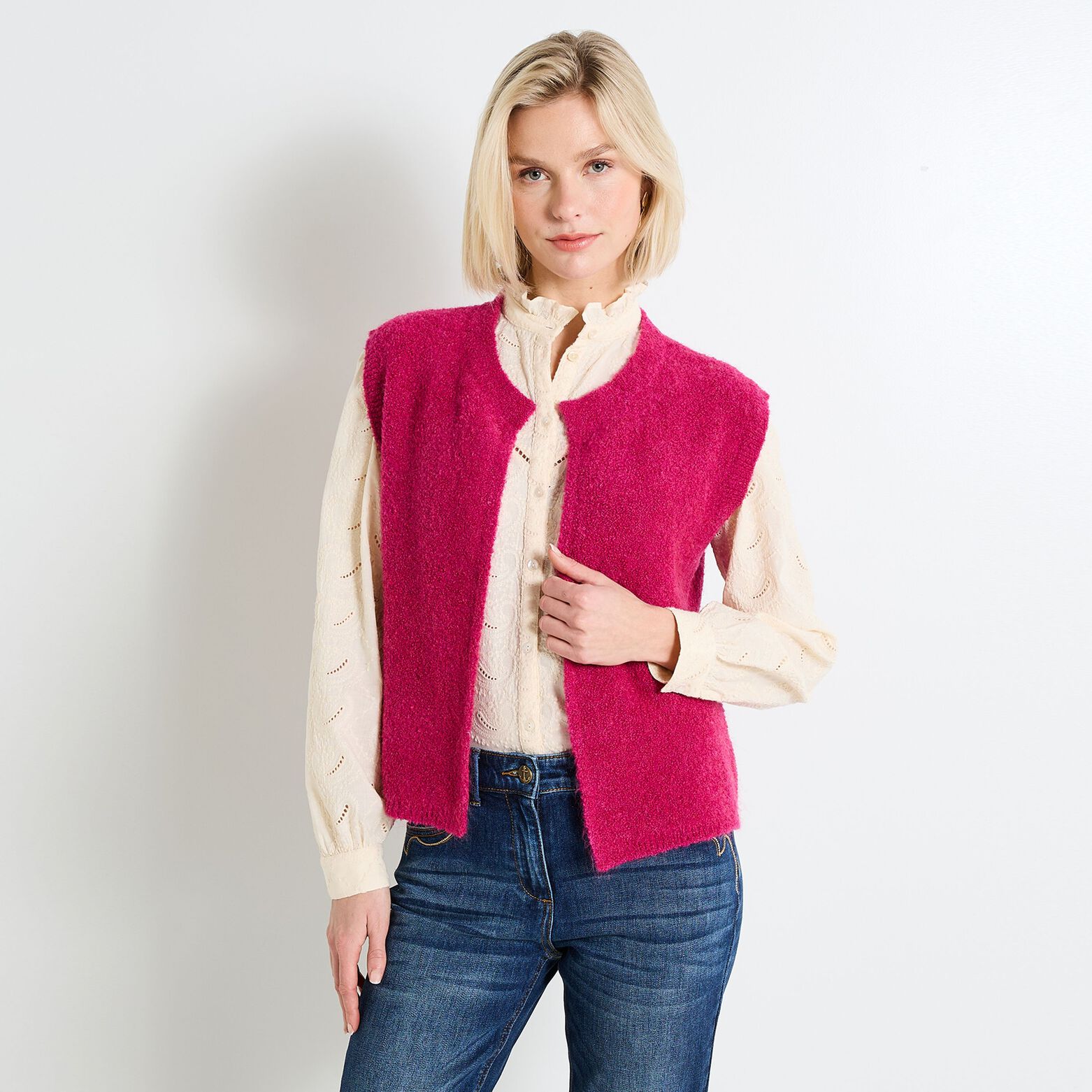 Gilet sans manches femme