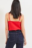 Débardeur brodé femme