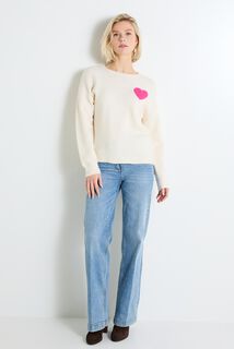 Pull manches longues femme