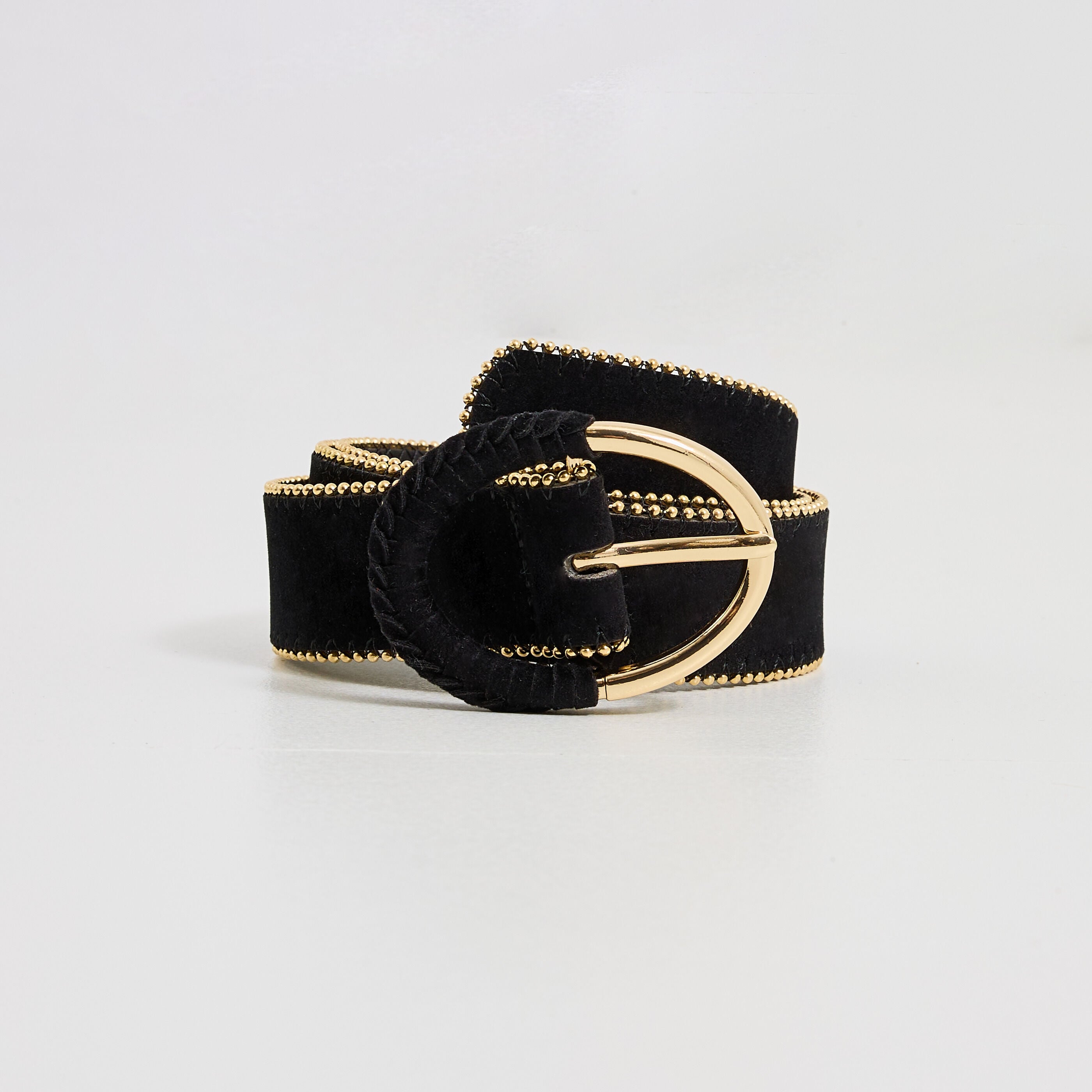 Ceinture cuir ajustable femme