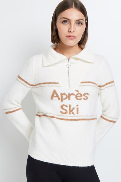 Pull après-ski femme