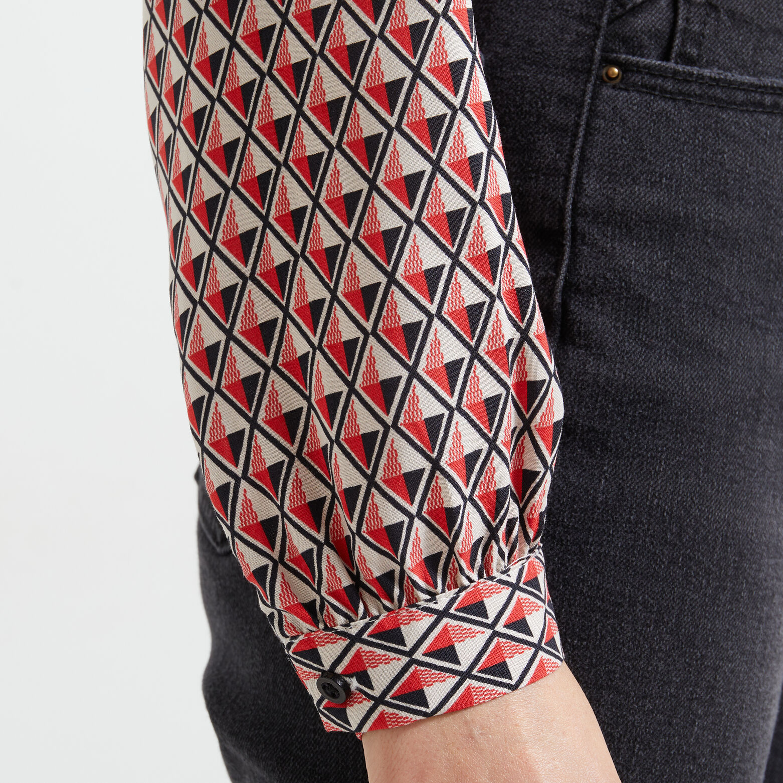 Blouse imprimée femme