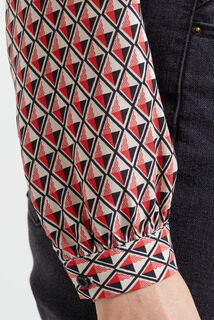 Blouse imprimée femme