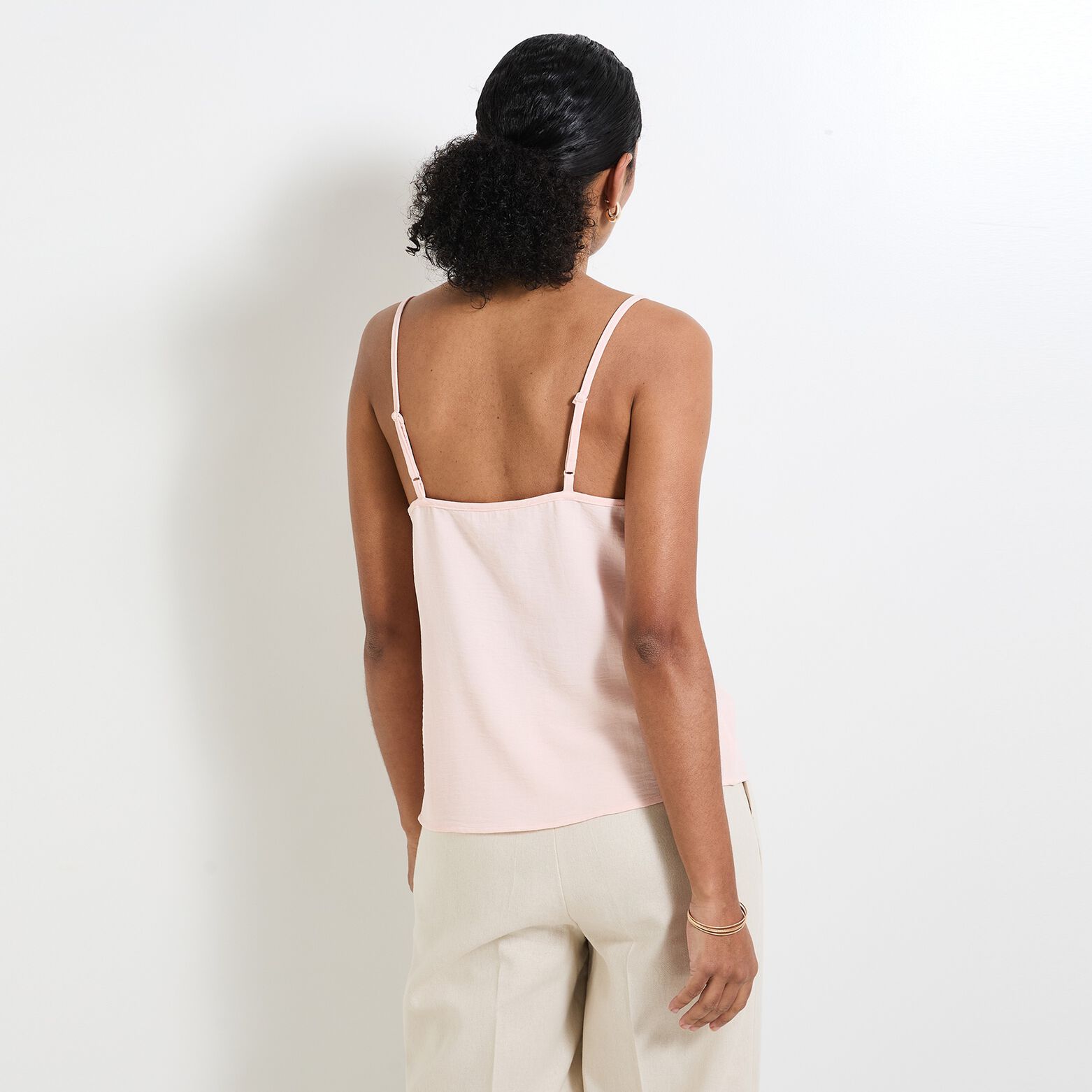 Débardeur col V femme