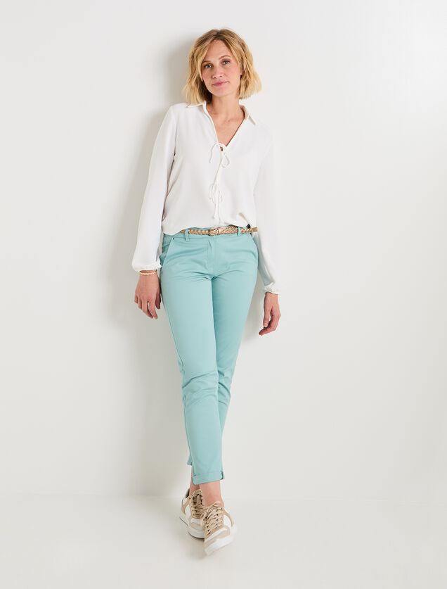 Pantalon chino femme