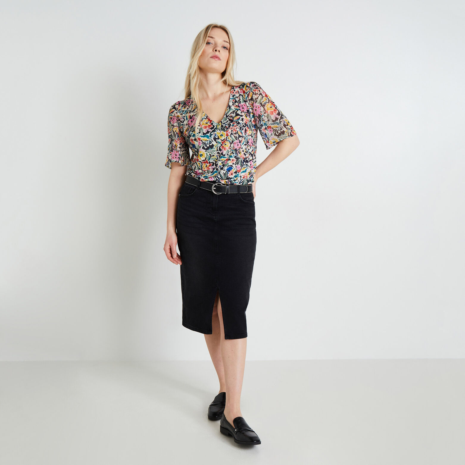 Blouse imprimée femme