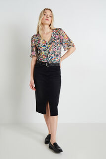 Blouse imprimée femme