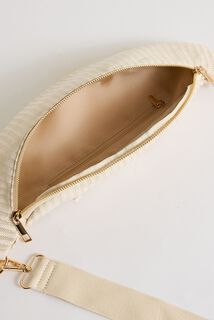 Sac banane rayé femme