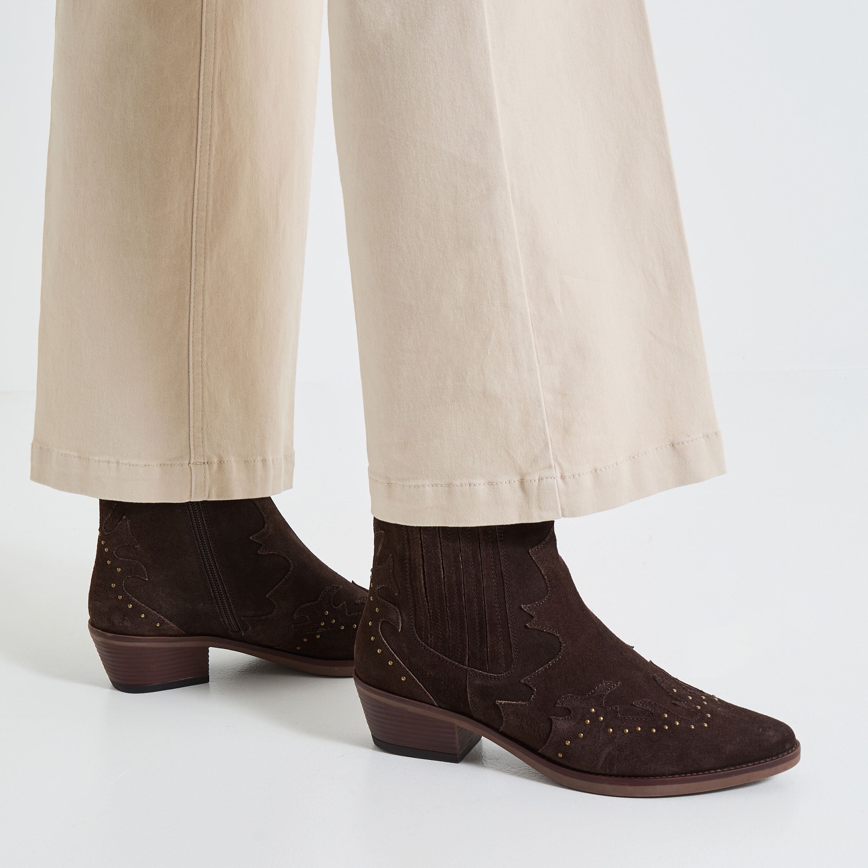 Bottines western femme