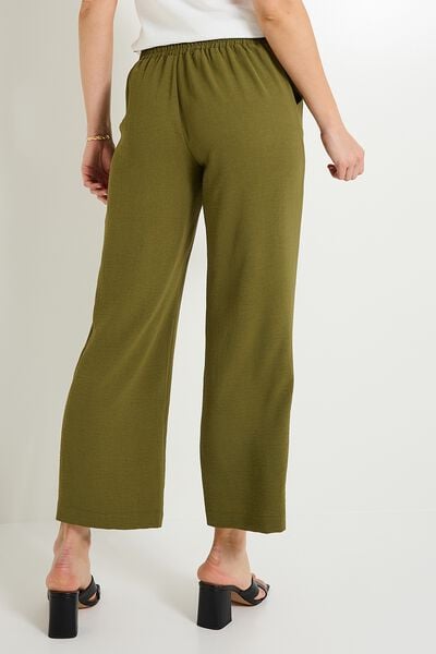 Pantalon large fluide femme