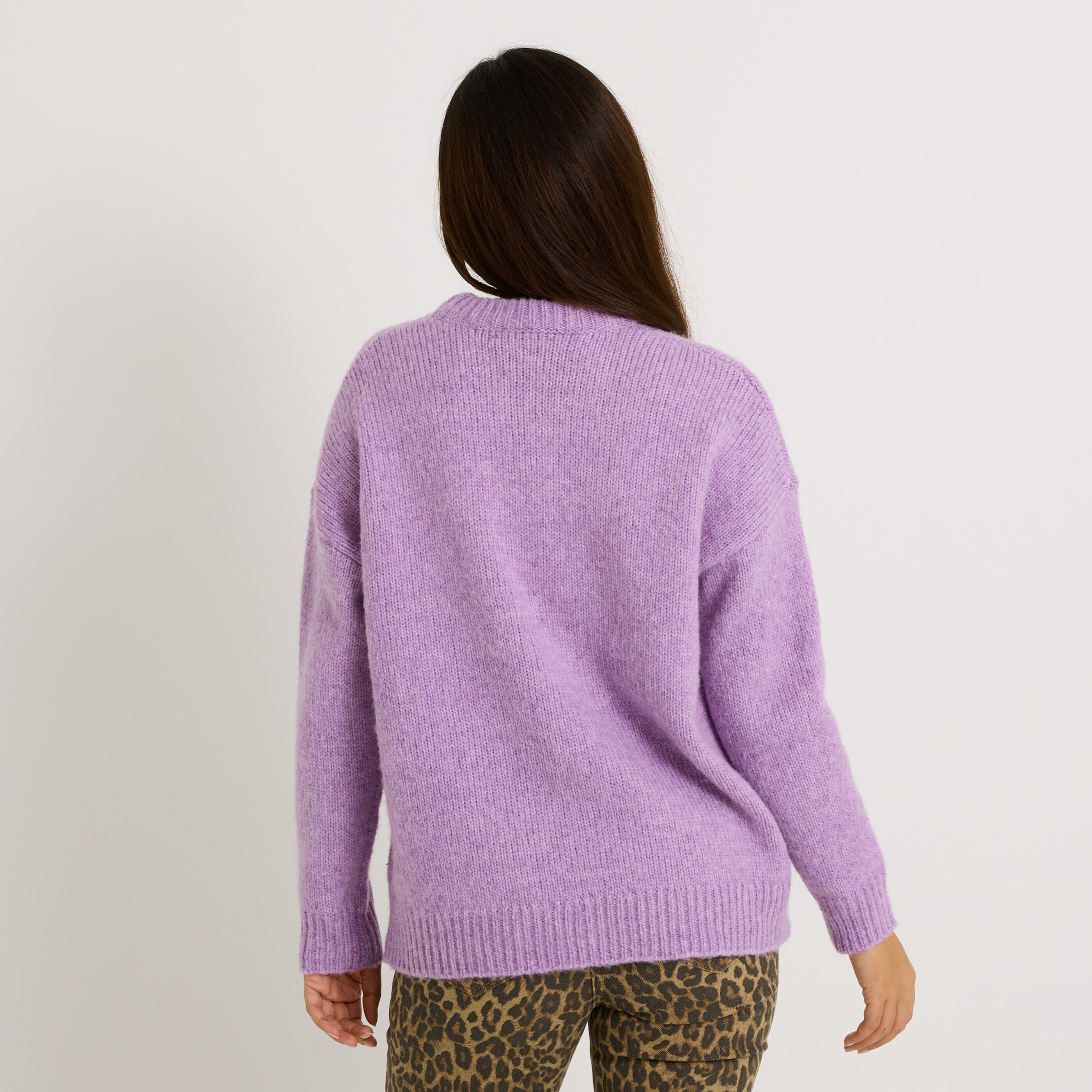 Pull loose message femme