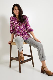 Blouse imprimée femme