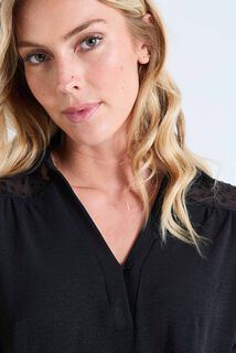 Liquette col V femme