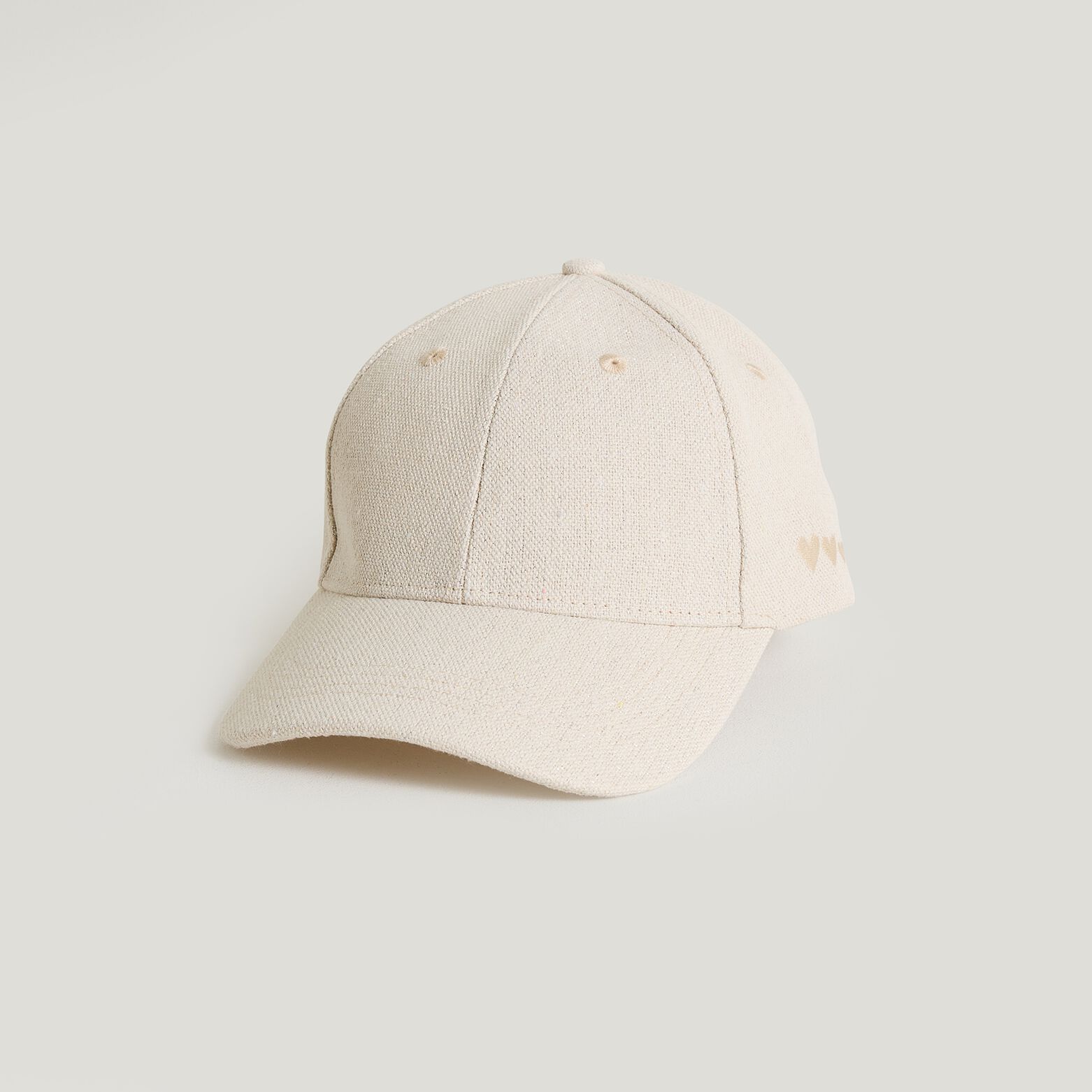 Casquette brillante femme