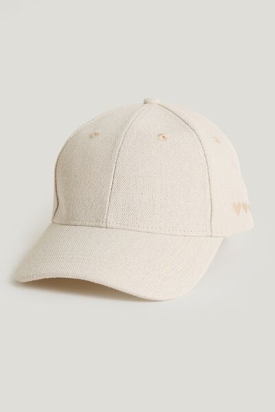 Casquette brillante femme