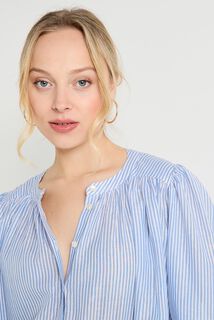Chemise oversize rayée femme