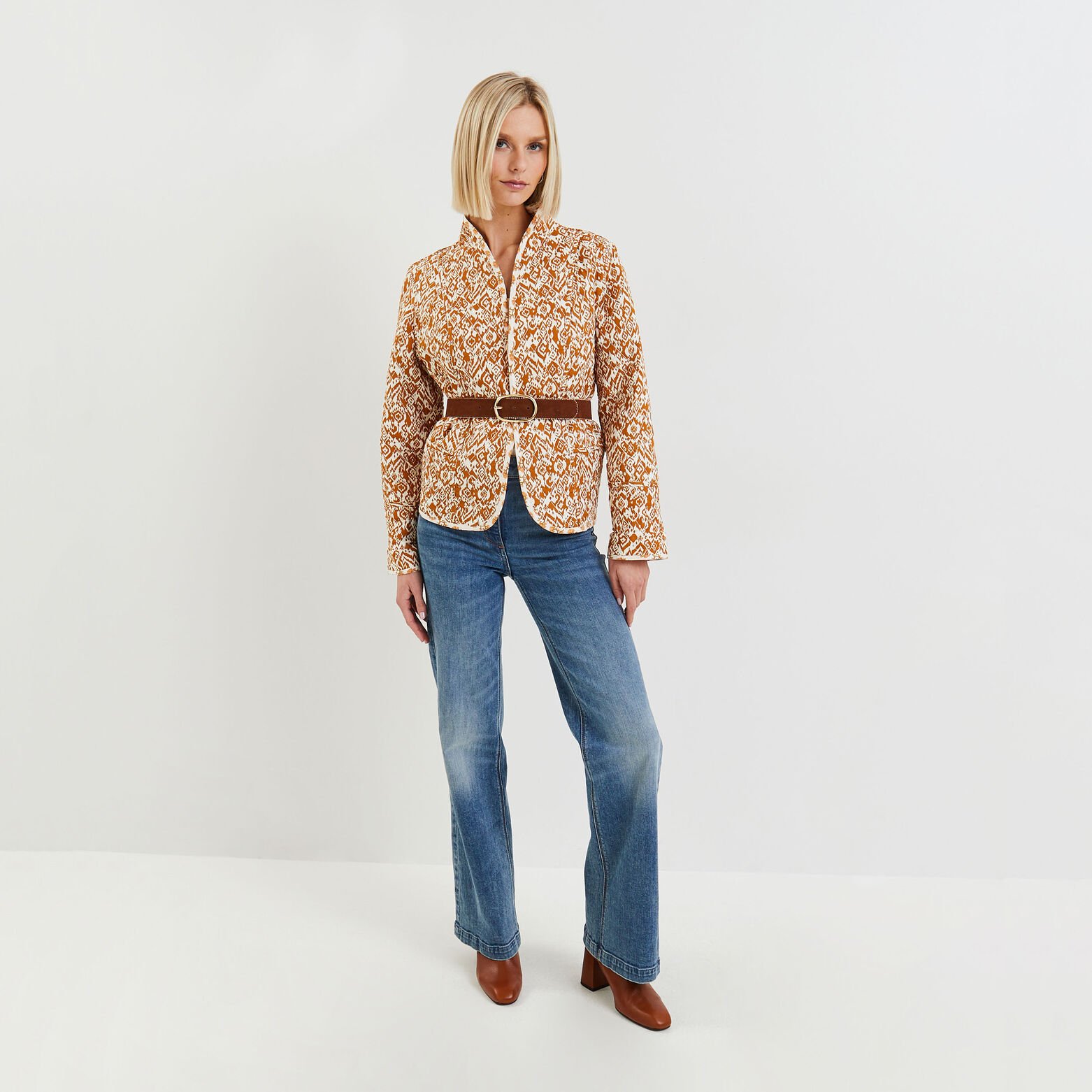 Veste matelassée reversible femme