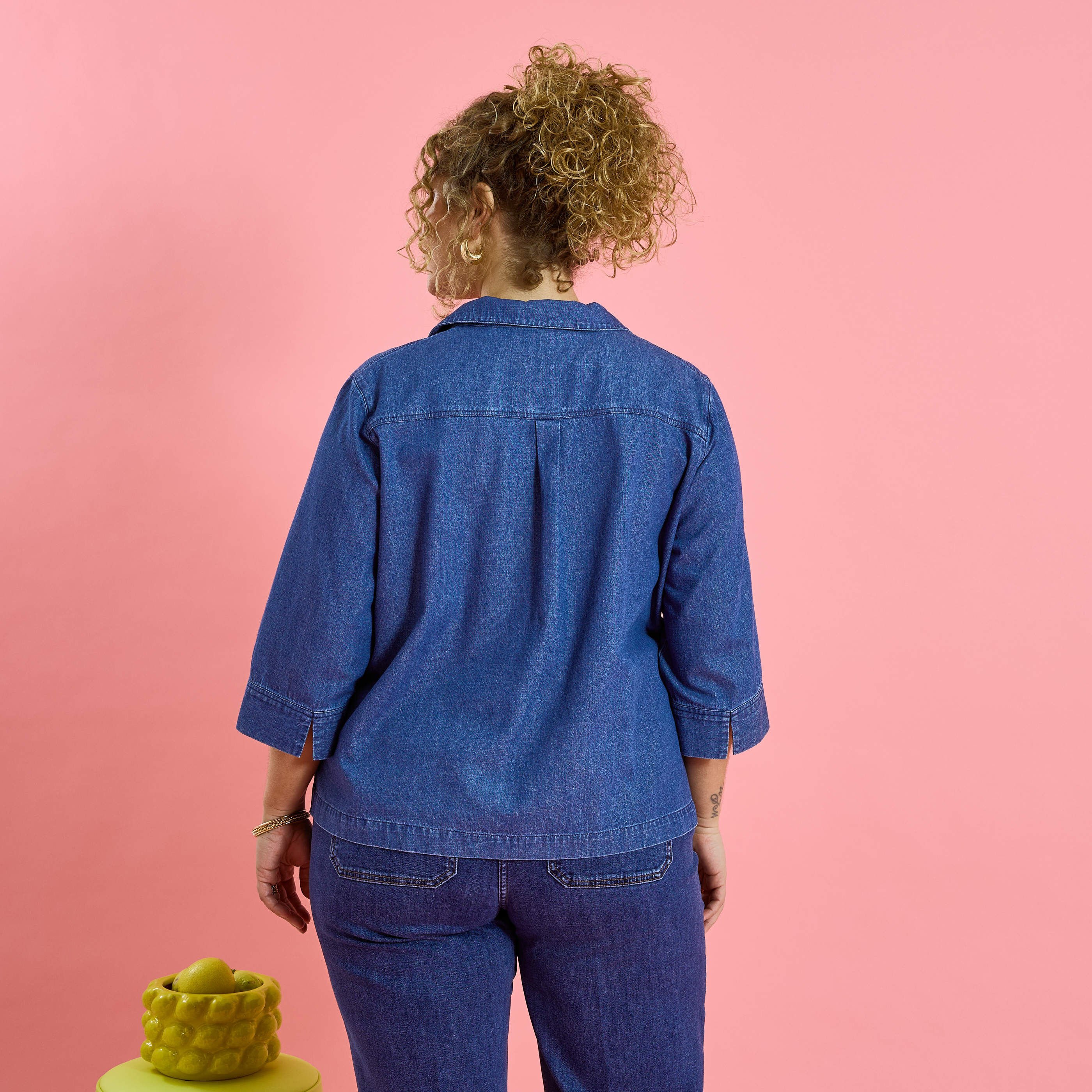 Vareuse en denim femme