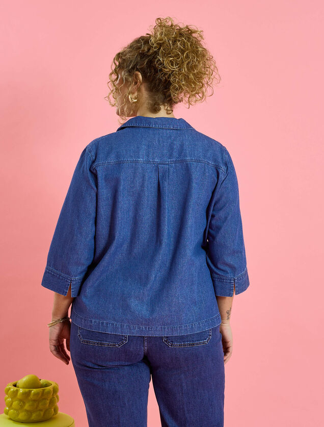 Vareuse en denim femme