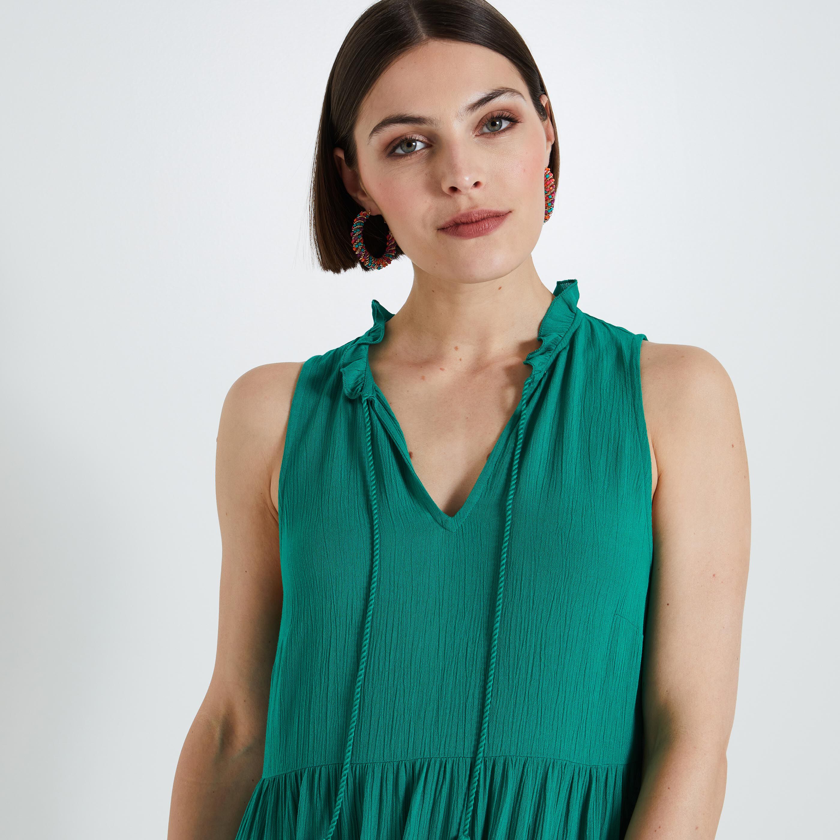 Robe sans manches femme