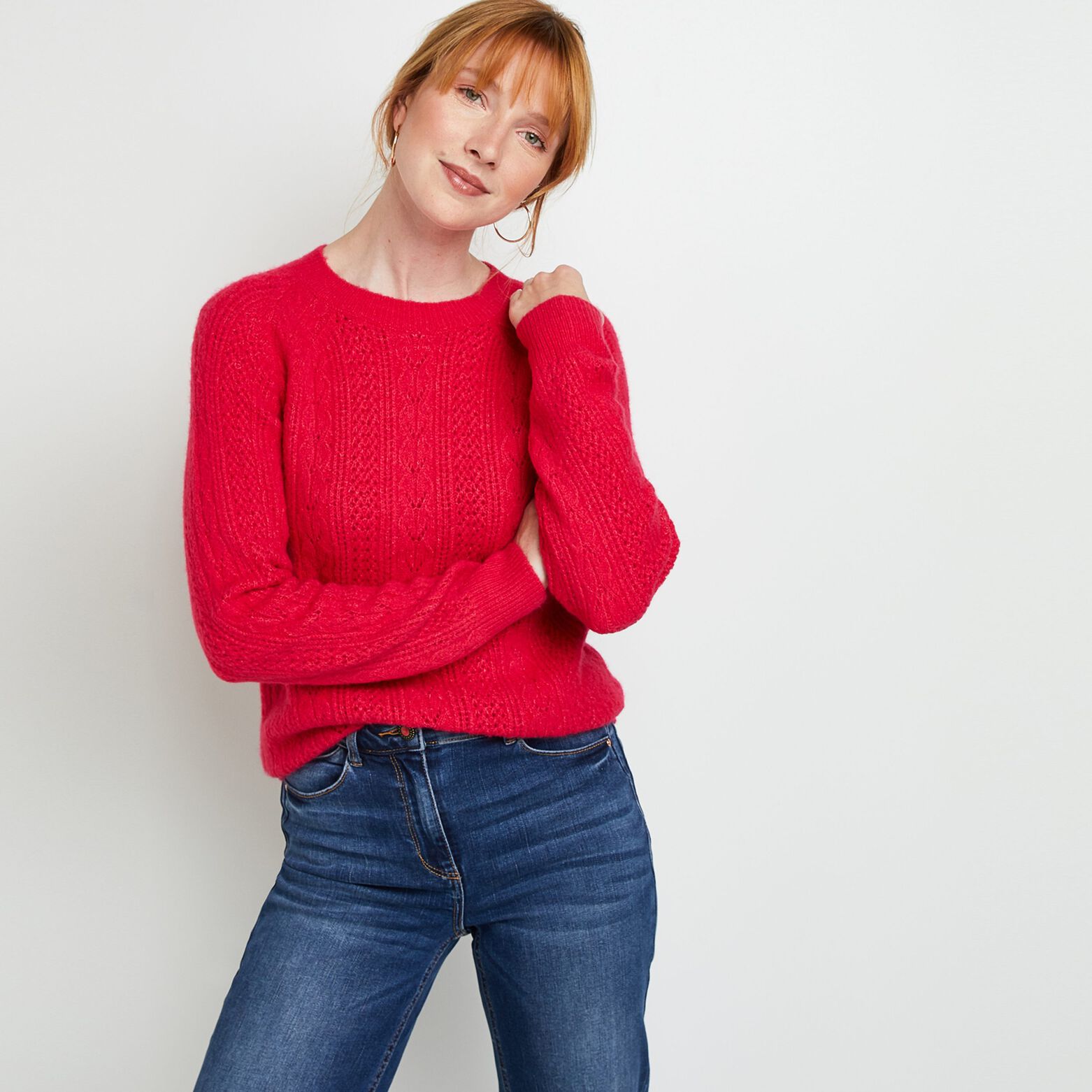 Pull tricot femme