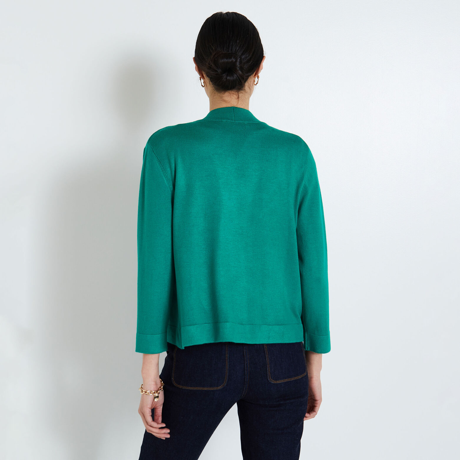 Gilet court femme