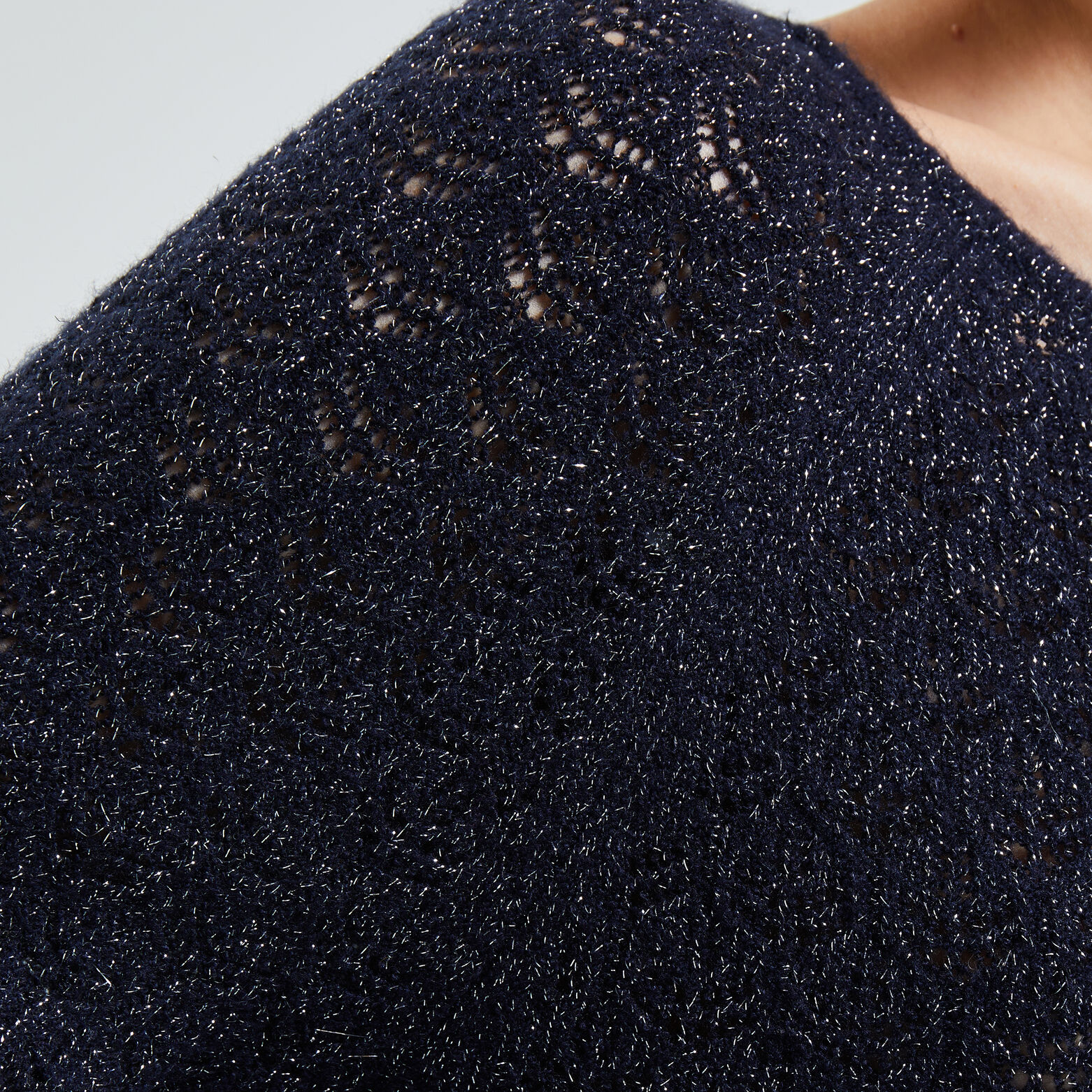 Pull jeux de points femme