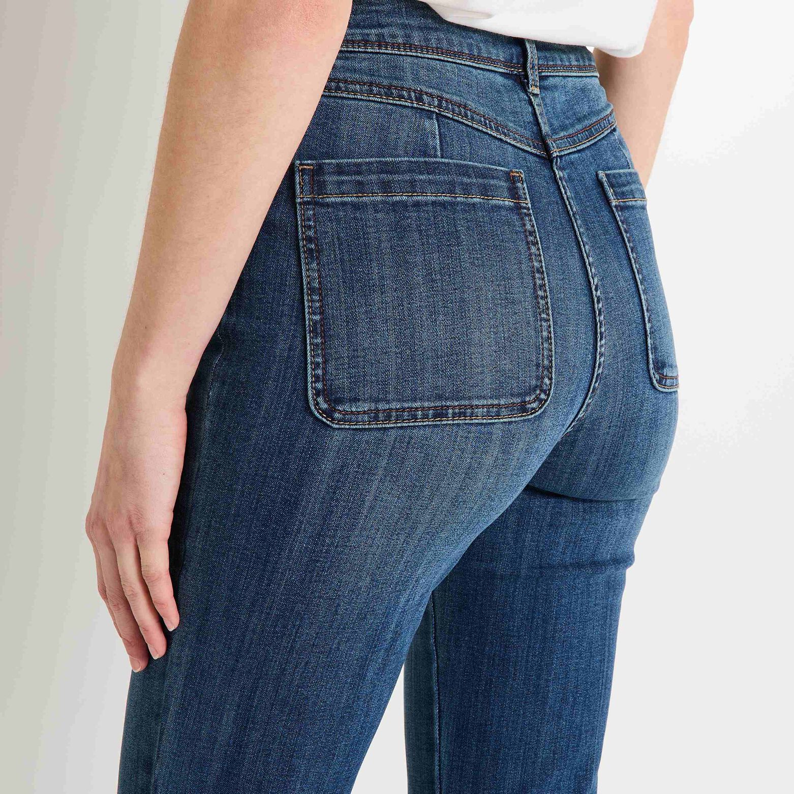 Jean raccourci TROPEZ R02 femme