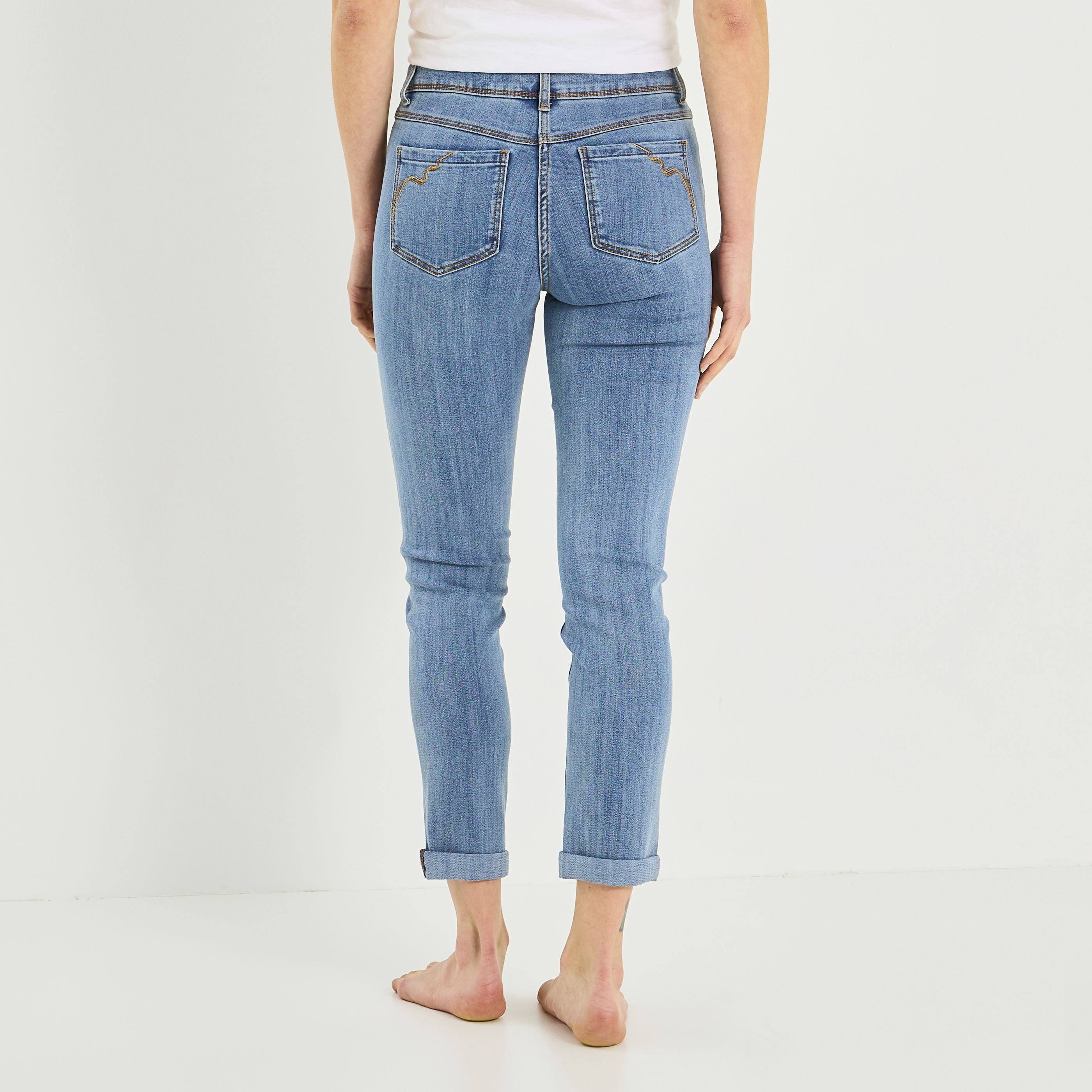 Jean slim raccourci HANOI R02 femme